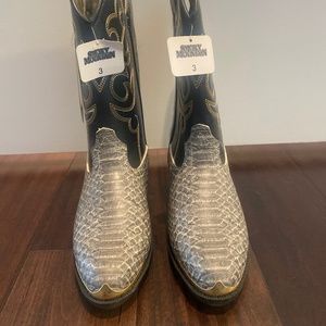 Smoky Mountain Snake Print Cowboy Boot